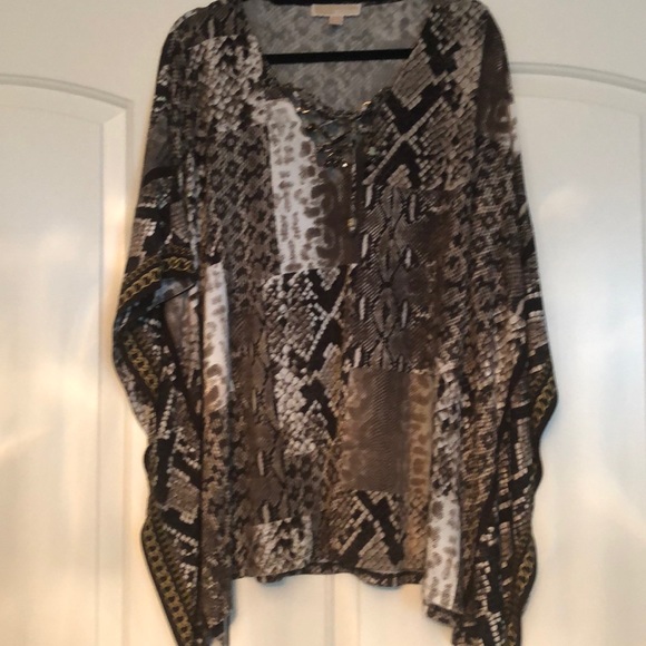 Michael Kors Tops - MK poncho shirt Michael Kors Tops - MK poncho shirt